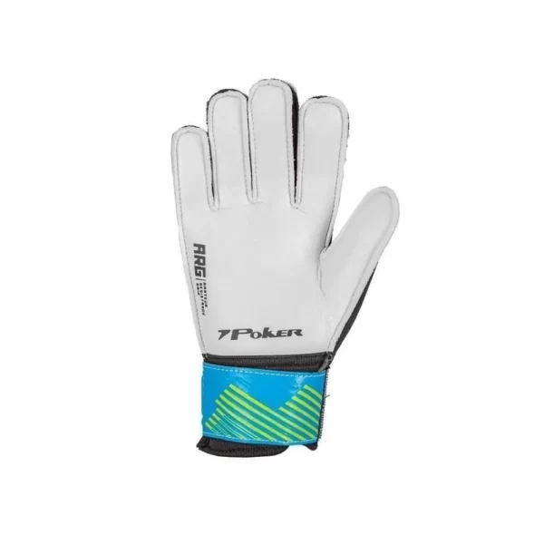 Luva De Goleiro Infantil Poker NEO JR- Azul Claro - Image 3