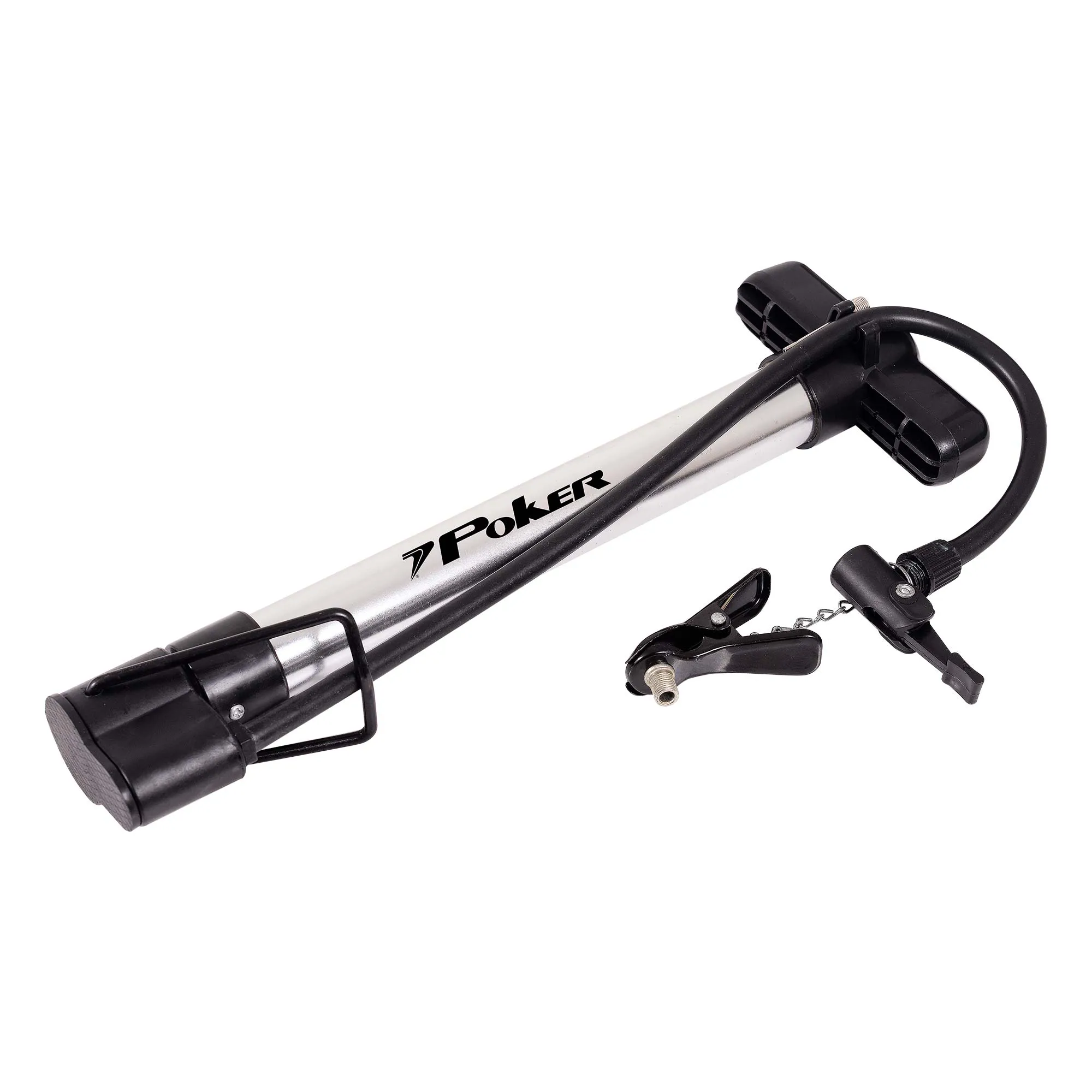 Bomba de Ar Poker Alumínio Bike / Bola